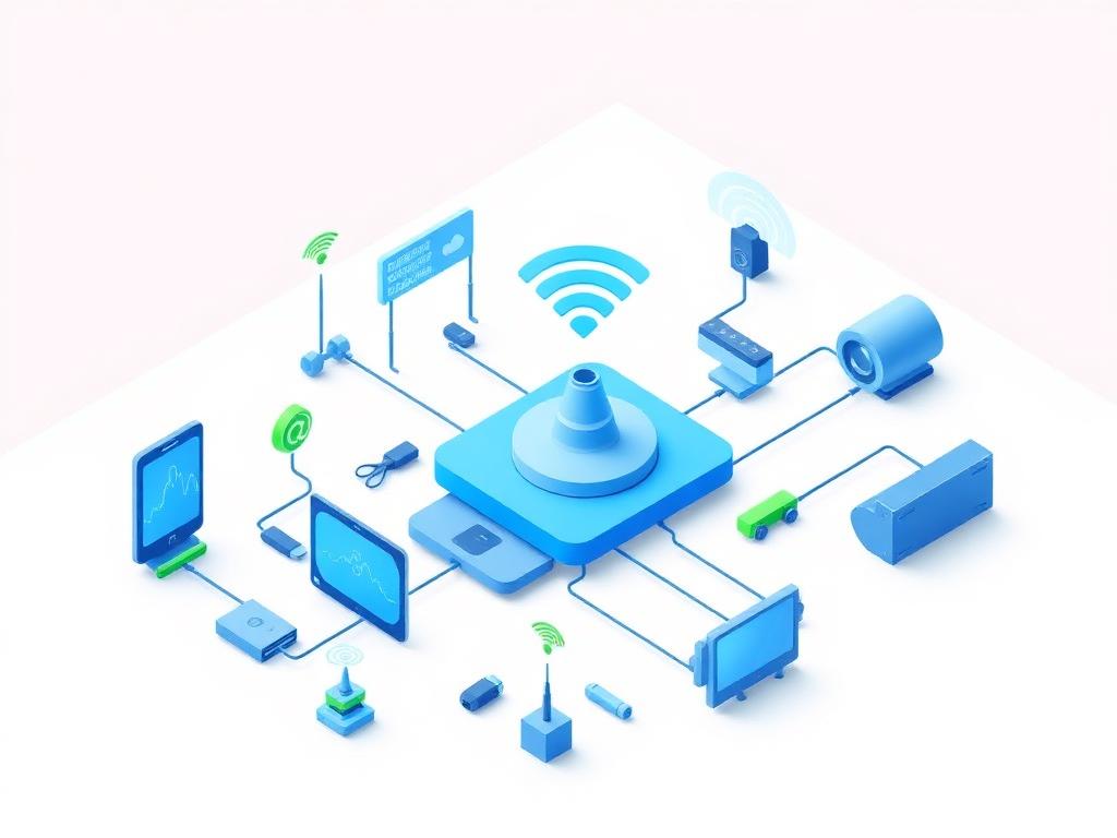 IoT App Development illustration