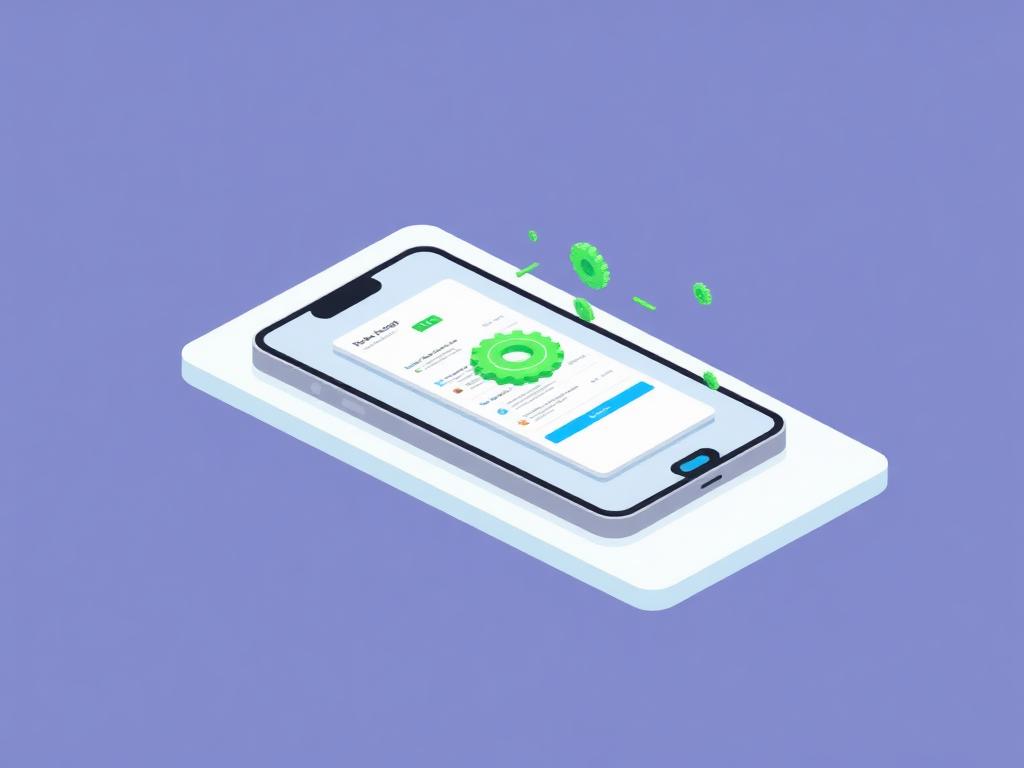 Mobile App Development illustration